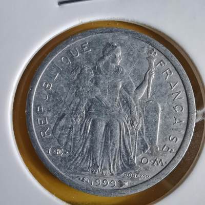 沼泽如烟--第1066场 法属波利尼西亚1999年1法郎