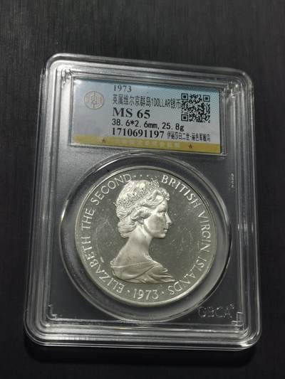 天下钱庄专场欢迎参拍 英属维尔京群岛银币