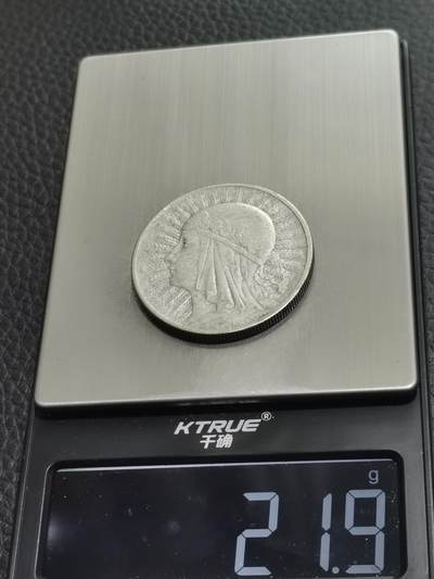 天下钱庄专场欢迎参拍 波兰10兹罗缇银币