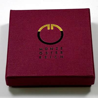 【雨安】【直播拍卖】【裸币套币-001期】 2026-04-24 周五 19:30 (金价1034, 银价18.00) [现代装帧] Austria 欧元 奥地利 25欧元 2023年 全球气候变暖 铌芯银币