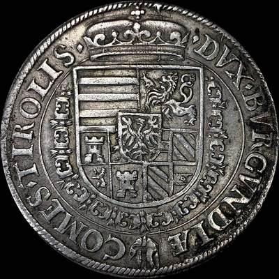 【雨安】【直播拍卖】【裸币套币-001期】 2026-04-24 周五 19:30 (金价1034, 银价18.00) [裸币各国] Austria 奥地利 1泰勒 Early早期无纪年 斐迪南二世 16世纪