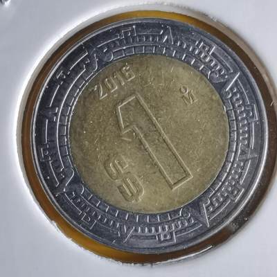 沼泽如烟--第1066场 墨西哥2016年1比索