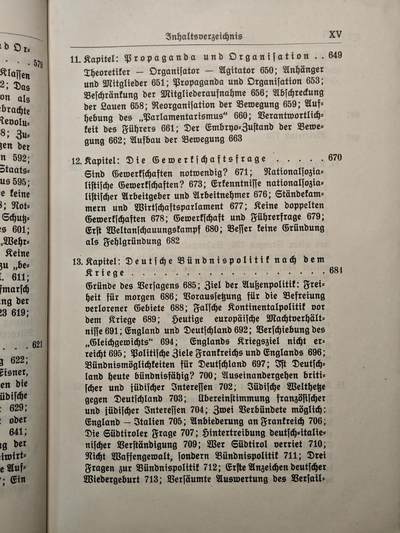 【德藏】世界币章拍卖第171期（拍品征集中~欢迎藏友联系） 75新 德国民族社会主义工人党党首自传 *的奋斗 硬壳精装 全书约892页