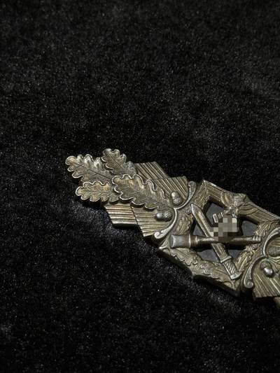 戎马世界章牌大赏第115期 德国二战铜级近战勋饰