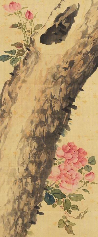 碧月说宝.国有文物商店书画专场（七） 汪慎生 不老长春