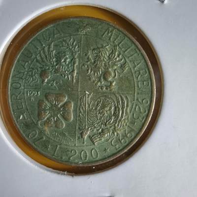 沼泽如烟--第1066场 意大利1993年200里拉纪念币