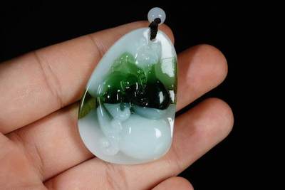 上海都达杂项专场103【全场包邮】  琉璃招财貔貅挂件71-283