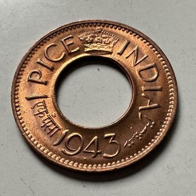 🌹外币初藏🌹🐯2026年第46场   每周二四六晚8️⃣点  世界硬币 苏联泰国纪念币 英属印度1943年一派沙 b