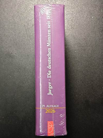 【德藏】世界币章拍卖第171期（拍品征集中~欢迎藏友联系） 2026年最新版！全新！德国耶格钱币目录！现货！硬壳精装