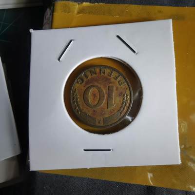 沼泽如烟--第1066场 德国1949年10芬尼银行版