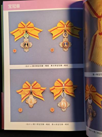 东亚欧洲主题杂货徽章勋章拍卖⑩ （五一大拍350+） 日本勋章研究资料一本