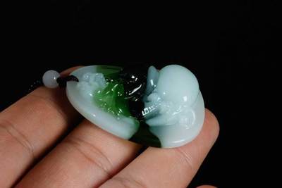 上海都达杂项专场103【全场包邮】  琉璃招财貔貅挂件71-283