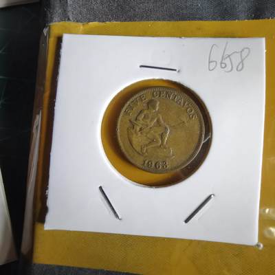 沼泽如烟--第1066场 菲律宾1963年五分