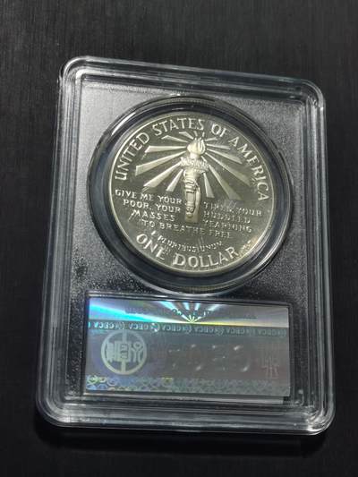 天下钱庄专场欢迎参拍 美国自由女神像一美元银币