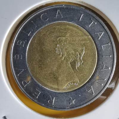 沼泽如烟--第1066场 意大利1992年500里拉