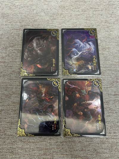 喜灰玩卡拍卖第八期，接拍品0佣金，欢迎送拍，释放现金流，让自己有资金可以购买更多喜欢的卡牌，让别的卡友能淘到更多心仪的卡牌 卡动 午夜猴子段磊老师绘封神 限编卡 30张 （圣2张 凡异2张 仙凡2张 妖怪 4张 异人11张 神仙9张）