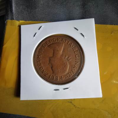 沼泽如烟--第1066场 澳大利亚1964年1便士