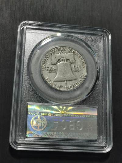 天下钱庄专场欢迎参拍 美国富兰克林半美元银币