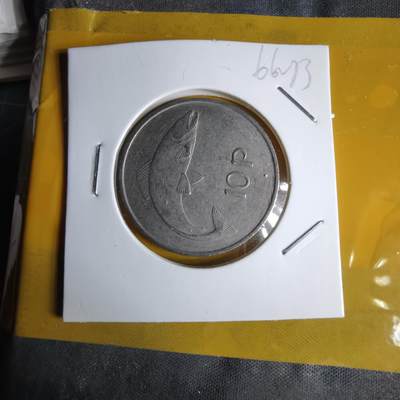 沼泽如烟--第1066场 爱尔兰1969年10便士