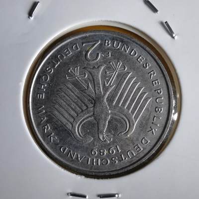 沼泽如烟--第1066场 德国1989年2马克