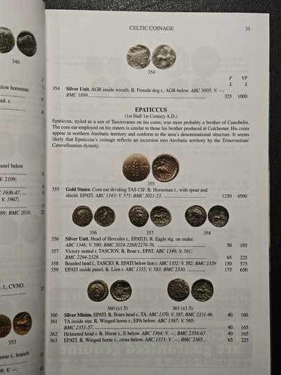 【德藏】世界币章拍卖第171期（拍品征集中~欢迎藏友联系） 7新 英国钱币标准目录 硬壳精装 全彩铜板纸印刷 全书约608页