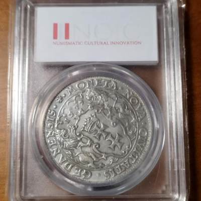 长老汇马年精选第十九场拍卖 波兰1577年但泽自由市1/4泰勒双十字盾徽后铸币
