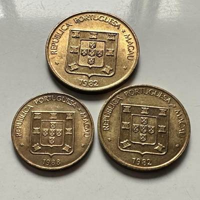 🌹外币初藏🌹🐯2026年第46场   每周二四六晚8️⃣点  世界硬币 苏联泰国纪念币 澳门福禄寿一组