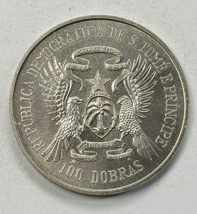 S&S Numismatic世界钱币-拍卖 第127期 圣多美和普林西比1984年 世界渔业大会 100元纪念币