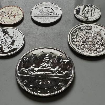 🌹外币初藏🌹🐯2026年第46场   每周二四六晚8️⃣点  世界硬币 苏联泰国纪念币 加拿大1978年六枚套 PL类精制