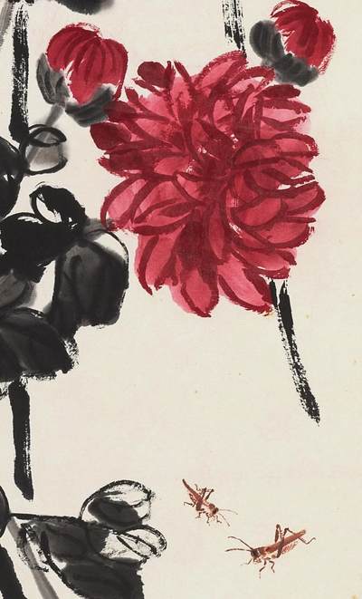 碧月说宝.国有文物商店书画专场（七） 齐良已 秋艳