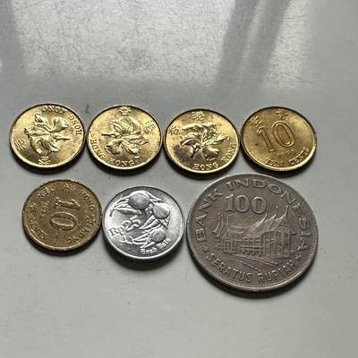 🌹外币初藏🌹🐯2026年第46场   每周二四六晚8️⃣点  世界硬币 苏联泰国纪念币 散币7枚