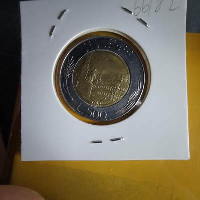 沼泽如烟--第1066场 意大利1992年500里拉