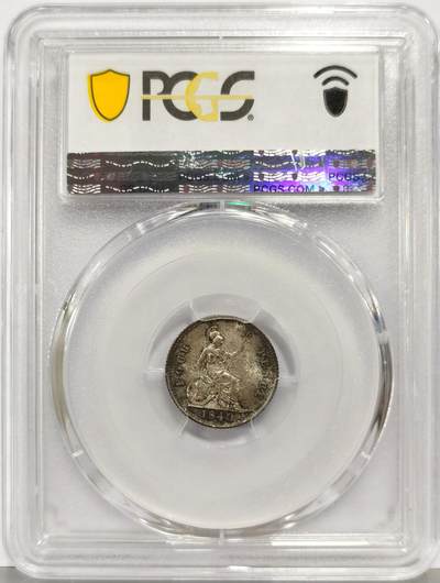 博洋堂“生趣盎然”4月精品专场暨第169期（全场包邮） PCGS MS65 1840年英国4便士银币，相当少见的面值，此年份国内公开市场所见最高分。非濯足币，小维头像加不列颠尼亚女神的设计。维多利亚早期机制币的代表作之一。24年HA同分300美元成交。