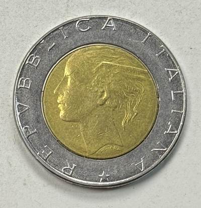 S&S Numismatic世界钱币-拍卖 第127期 意大利1990年500里拉双色币