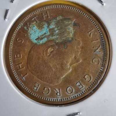 沼泽如烟--第1066场 新西兰1952年1便士