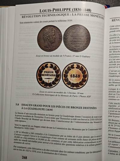 【德藏】世界币章拍卖第171期（拍品征集中~欢迎藏友联系） 近全新 法国：样币与档案 硬壳精装 全彩铜板纸印刷 全书约798页