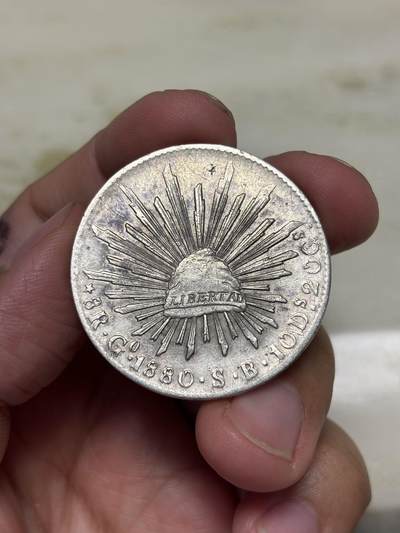 大畅畅的钱币铺 1880墨西哥鹰洋银币
