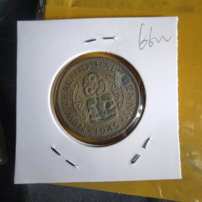 沼泽如烟--第1066场 新西兰1949年半便士