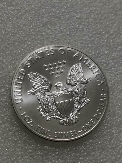 天下钱庄专场欢迎参拍 2014美国行走女神像一美元银币，1盎司纯银
