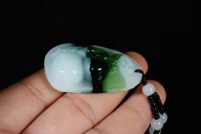 上海都达杂项专场103【全场包邮】  琉璃招财貔貅挂件71-283