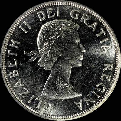 【雨安】【直播拍卖】【裸币套币-001期】 2026-04-24 周五 19:30 (金价1034, 银价18.00) [现代裸币] Canada 加拿大 1元 1964年 夏洛特敦