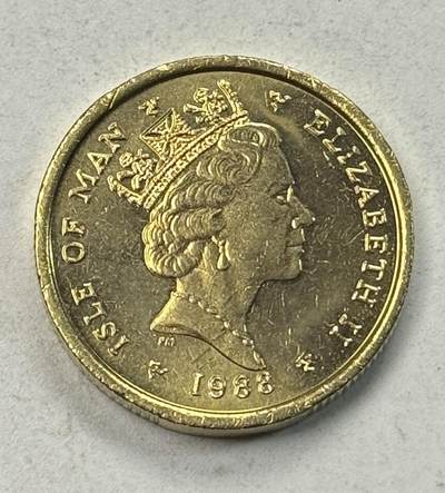 S&S Numismatic世界钱币-拍卖 第127期 马恩岛1988年 移动电话技术 1英镑纪念币