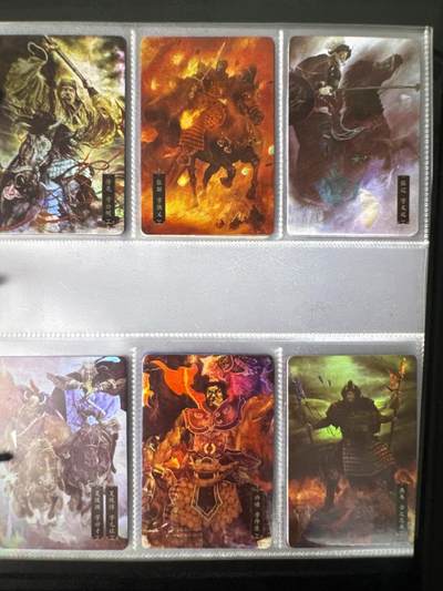 NO.31 好又多金牌大场，期期夯爆，每周必拍！要啥有啥，一站式配齐，方便凑单！（周6晚9点截拍，卖家送拍0抽成！） 【套卡+卡册】人文 正子公也 水浒109张+ 三国人物54张彩闪卡 送收藏卡册