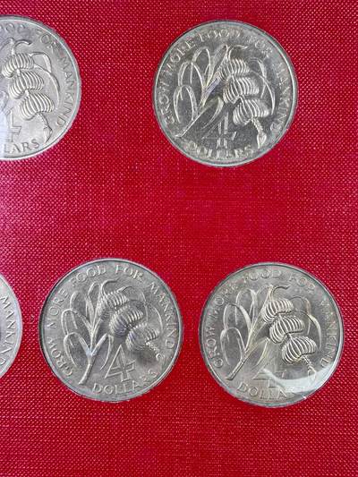 【雨安】【直播拍卖】【裸币套币-001期】 2026-04-24 周五 19:30 (金价1034, 银价18.00) [现代装帧] World 世界各国 FAO