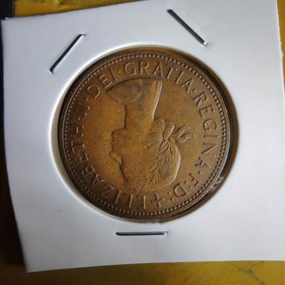 沼泽如烟--第1066场 英国1967年1便士