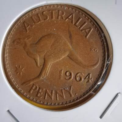 沼泽如烟--第1066场 澳大利亚1964年1便士