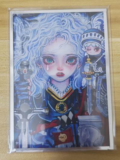 第二场手绘、卡牌、周边专场 零佣长期收拍 - NLAT 艺术收藏色纸第二弹 银边一张