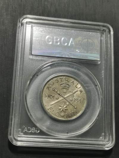 天下钱庄专场欢迎参拍 澳大利亚乔治六世银币