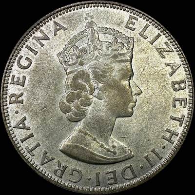 【雨安】【直播拍卖】【裸币套币-001期】 2026-04-24 周五 19:30 (金价1034, 银价18.00) [裸币各国] Bermuda 百慕大 1克朗 1964年