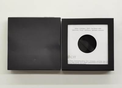 博洋堂“生趣盎然”4月精品专场暨第169期（全场包邮） PCGS PR69DCAM 帕劳2021年5元彩色精制银币 法蒂玛之手 1盎司999银 发行量：2千5百 盒证全